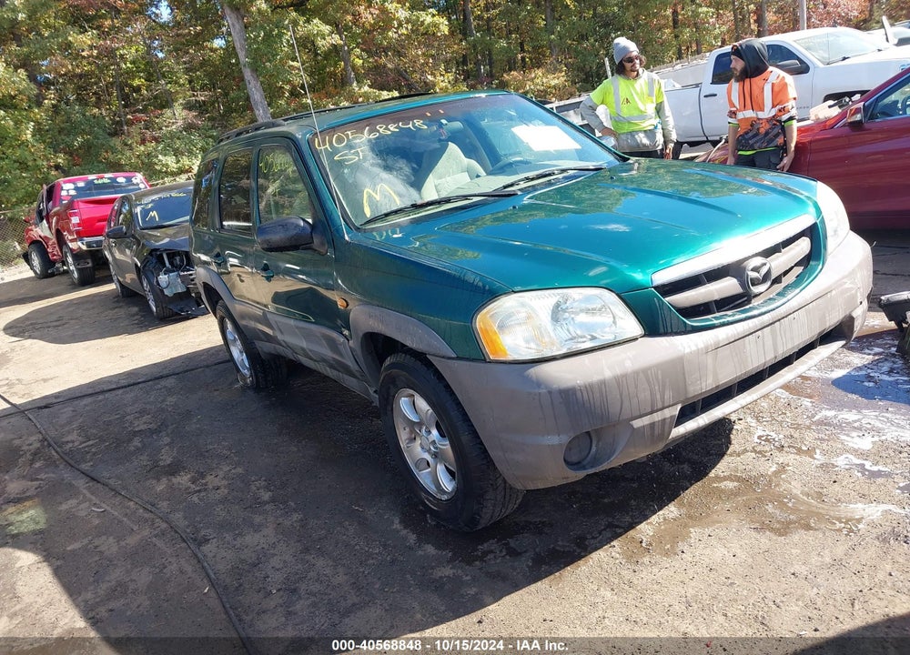 2001 MAZDA TRIBUTE DX VIN: 4F2YU06161KM45940