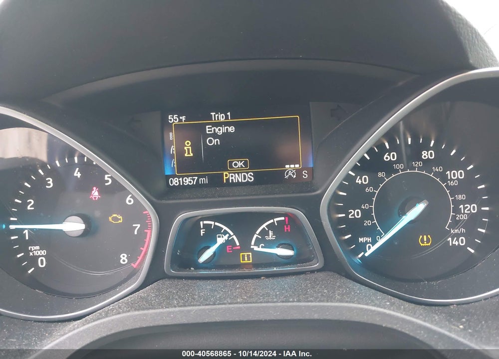 2017 FORD ESCAPE SE VIN: 1FMCU0GD4HUE89920
