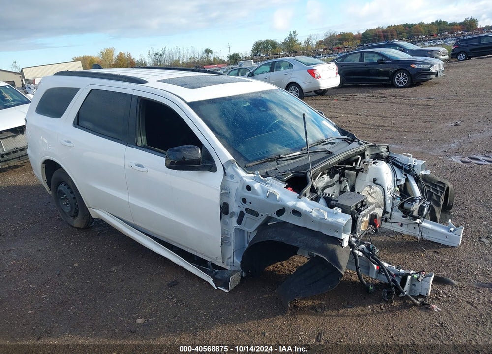 2023 DODGE DURANGO HEMI ORANGE AWD VIN: 1C4SDJCT2PC634542