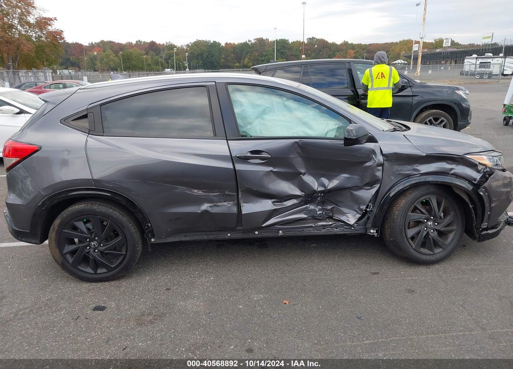 2021 HONDA HR-V AWD SPORT VIN: 3CZRU6H1XMM712069