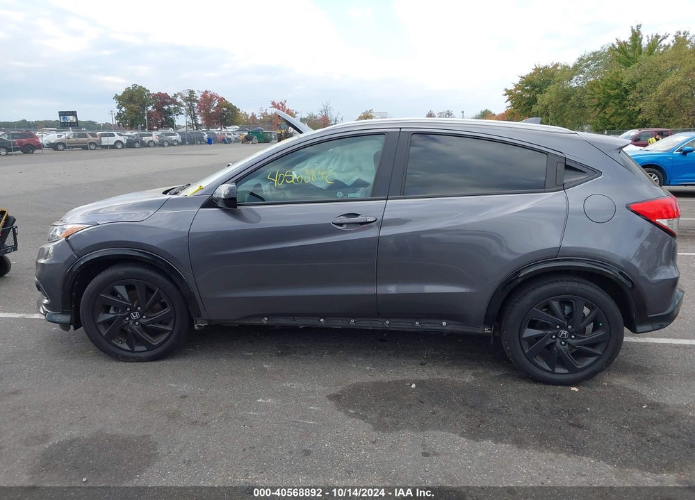 2021 HONDA HR-V AWD SPORT VIN: 3CZRU6H1XMM712069