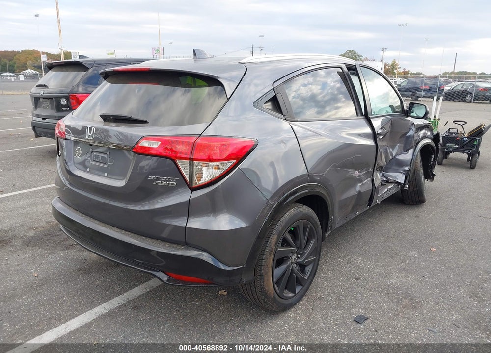 2021 HONDA HR-V AWD SPORT VIN: 3CZRU6H1XMM712069