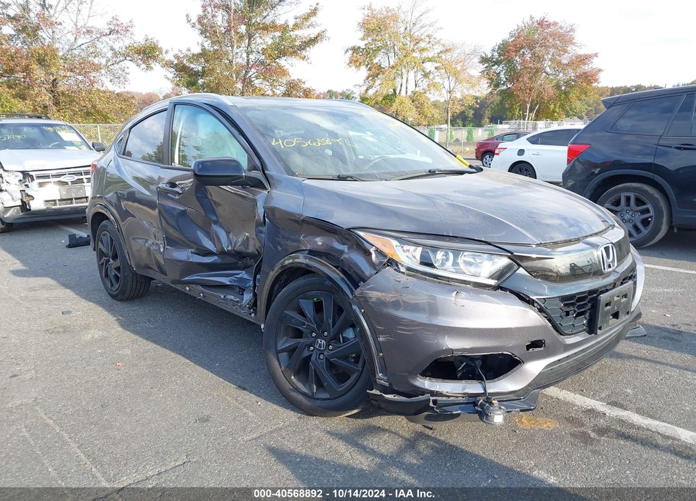 2021 HONDA HR-V AWD SPORT VIN: 3CZRU6H1XMM712069