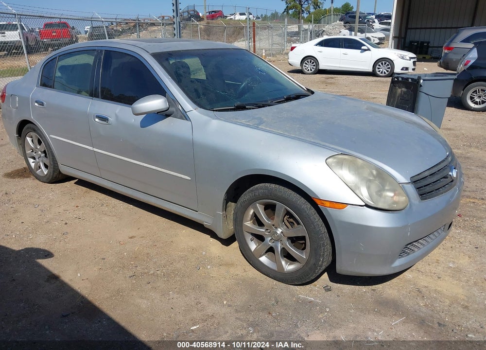 2006 INFINITI G35X VIN: JNKCV51F96M605584