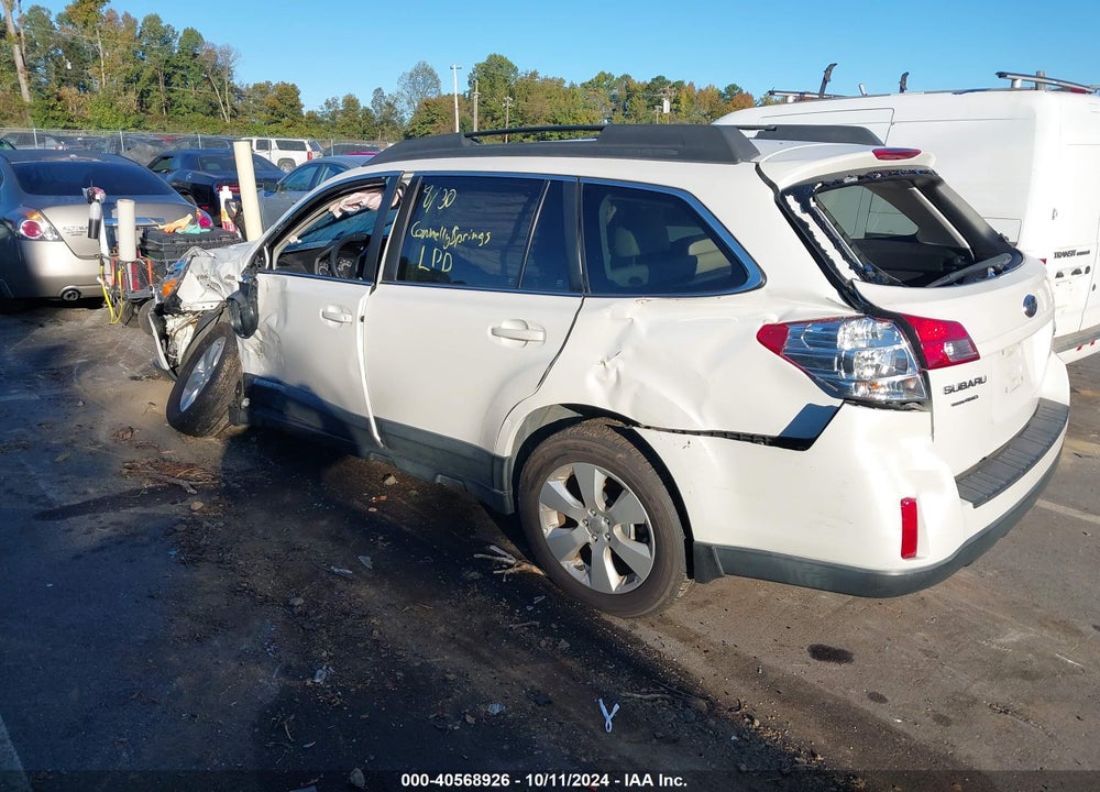 2010 SUBARU OUTBACK 2.5I LIMITED VIN: 4S4BRCKC5A3355958