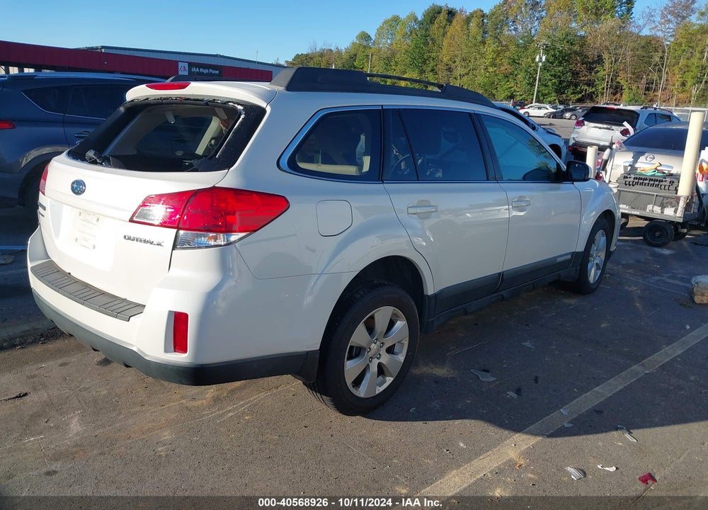 2010 SUBARU OUTBACK 2.5I LIMITED VIN: 4S4BRCKC5A3355958