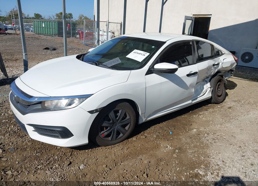 2016 HONDA CIVIC LX VIN: 19XFC2F53GE202106