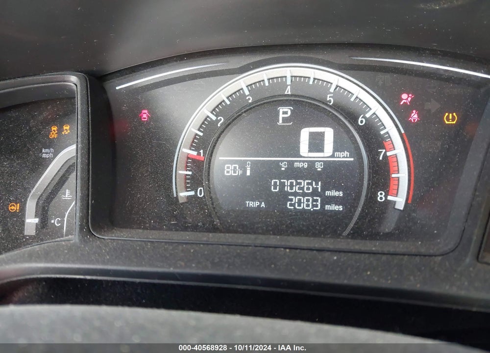 2016 HONDA CIVIC LX VIN: 19XFC2F53GE202106