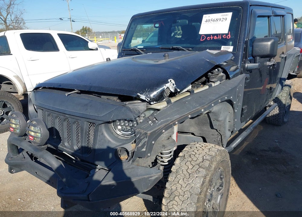 2012 JEEP WRANGLER UNLIMITED SPORT VIN: 1C4HJWDG2CL110156