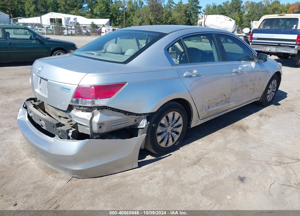 2009 HONDA ACCORD 2.4 LX VIN: 1HGCP26379A152582