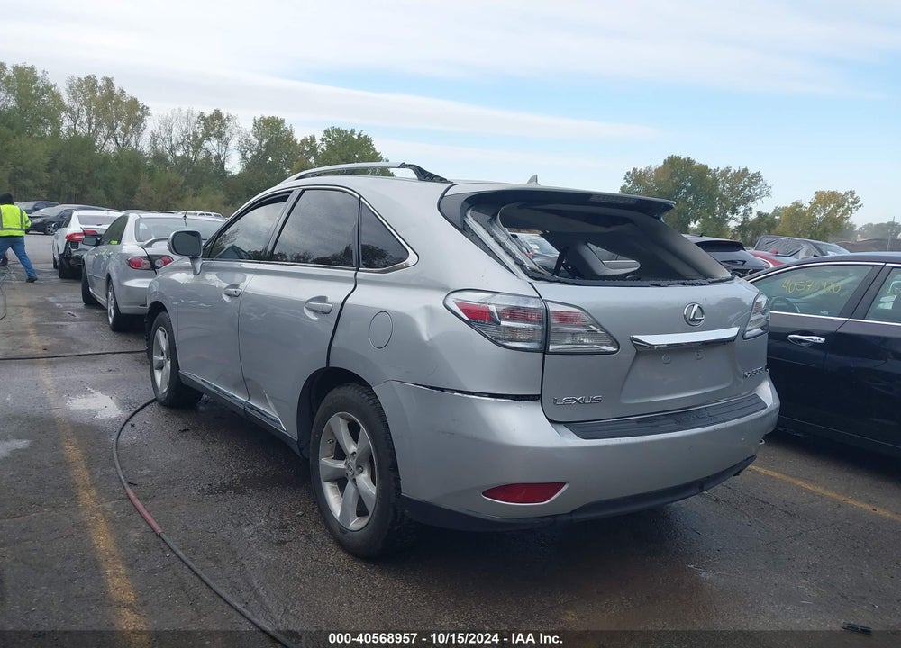 2010 LEXUS RX 350 VIN: 2T2BK1BA7AC072380