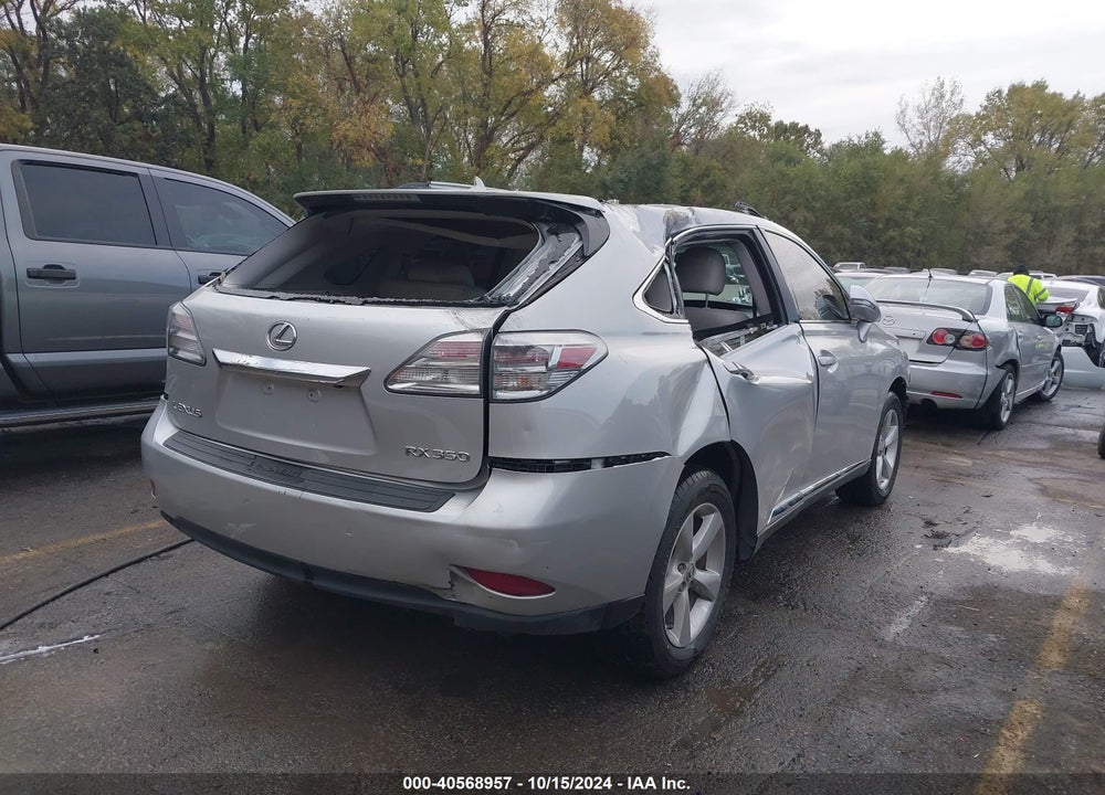 2010 LEXUS RX 350 VIN: 2T2BK1BA7AC072380