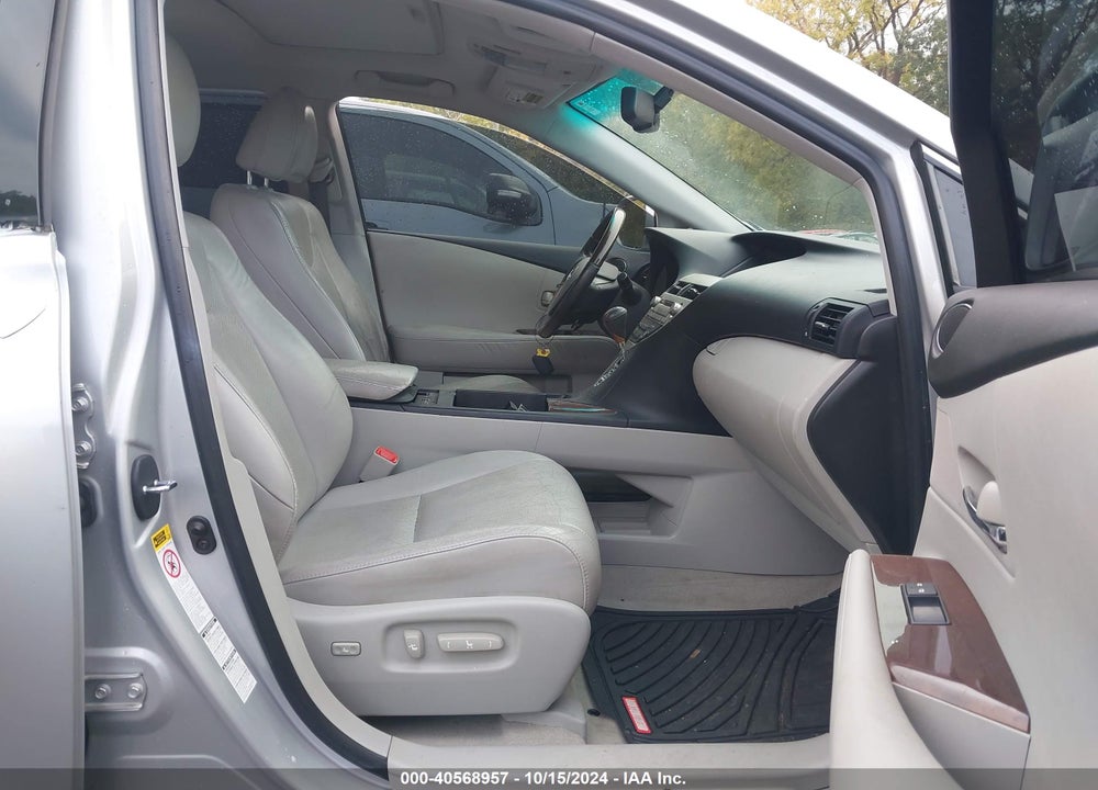 2010 LEXUS RX 350 VIN: 2T2BK1BA7AC072380