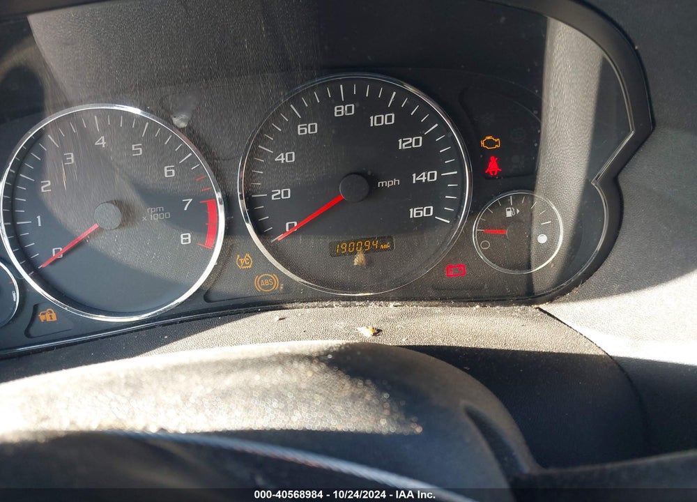 2006 CADILLAC SRX V6 VIN: 1GYEE637360119053