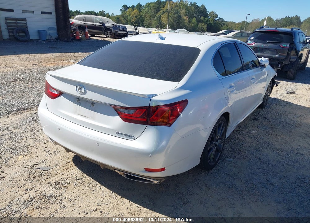 2013 LEXUS GS 350 VIN: JTHBE1BLXD5006726