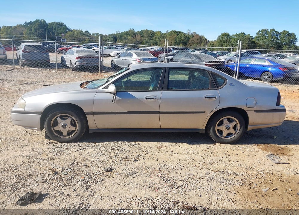 2005 CHEVROLET IMPALA VIN: 2G1WF52E459113275