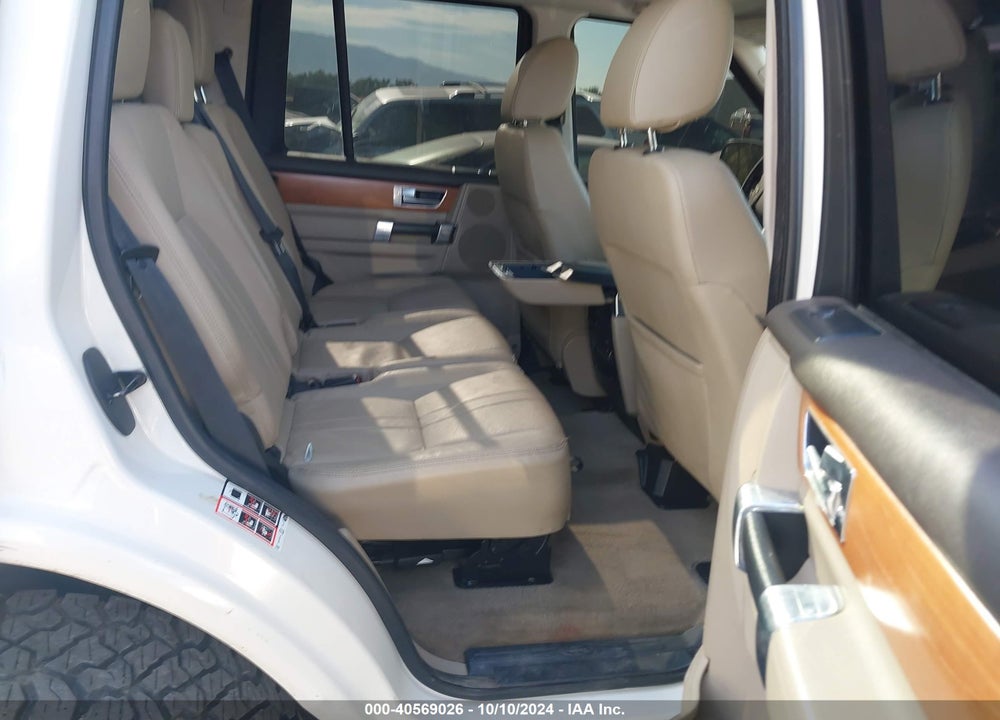 2010 LAND ROVER LR4 VIN: SALAC2D40AA542059