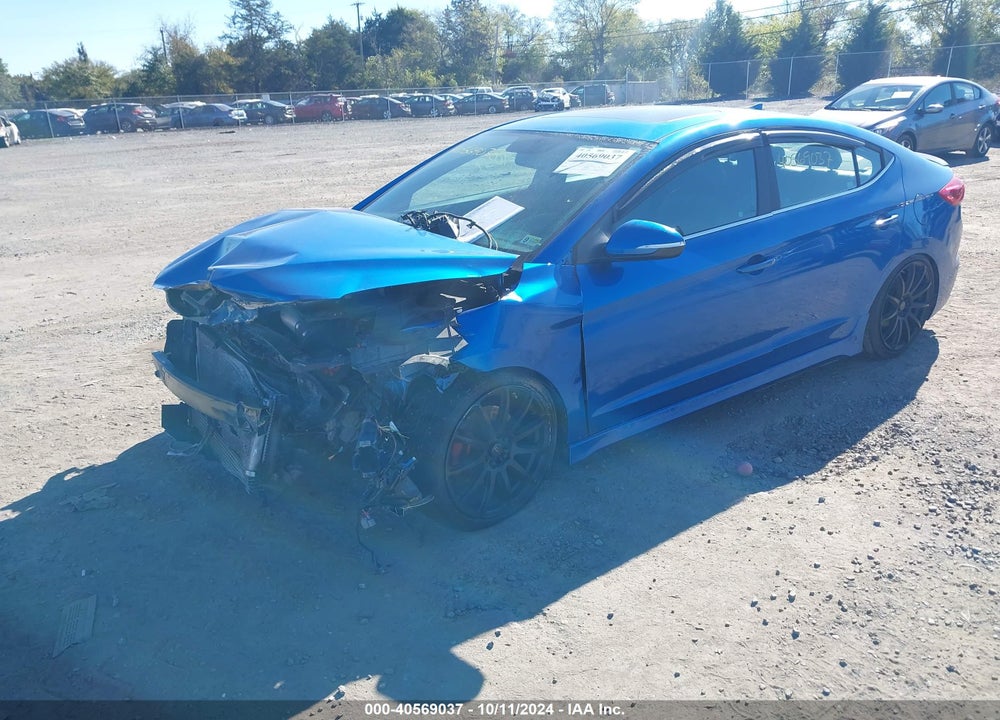 2017 HYUNDAI ELANTRA SPORT VIN: KMHD04LB3HU331340