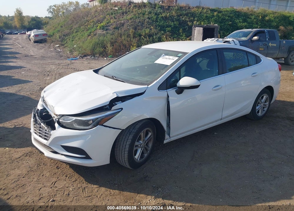 2017 CHEVROLET CRUZE LT AUTO VIN: 1G1BE5SM8H7191265