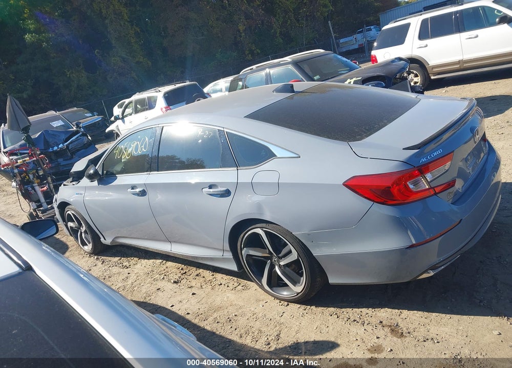 2022 HONDA ACCORD HYBRID SPORT VIN: 1HGCV3F20NA014766