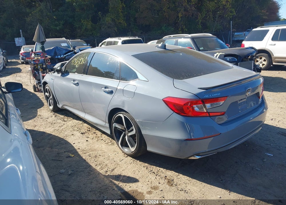 2022 HONDA ACCORD HYBRID SPORT VIN: 1HGCV3F20NA014766