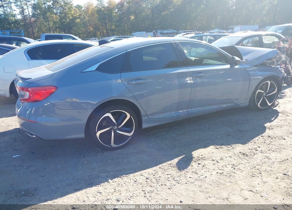 2022 HONDA ACCORD HYBRID SPORT VIN: 1HGCV3F20NA014766