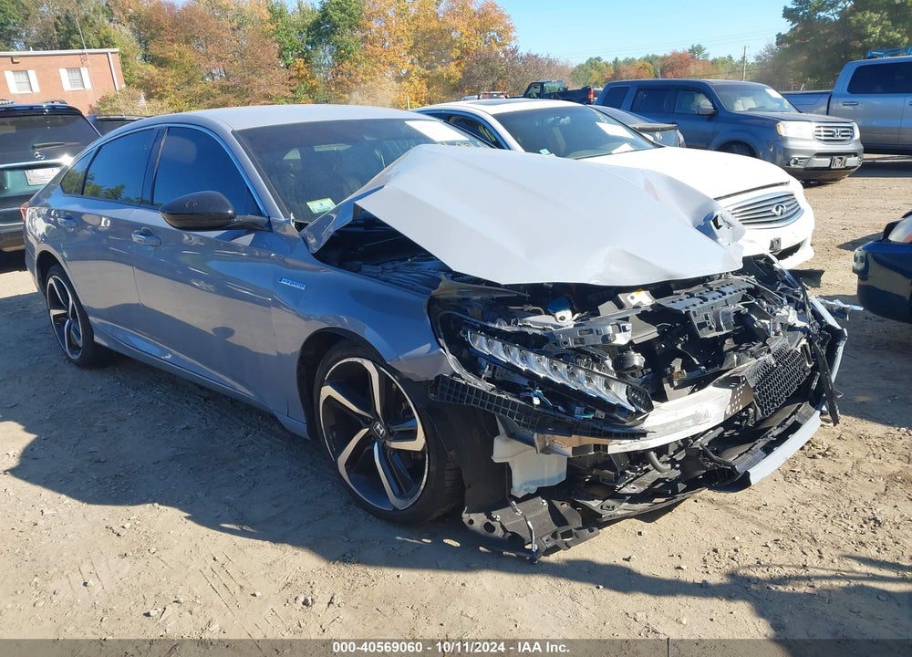 2022 HONDA ACCORD HYBRID SPORT VIN: 1HGCV3F20NA014766