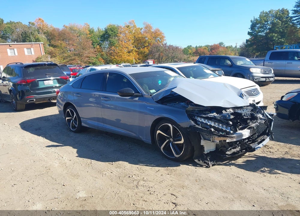 2022 HONDA ACCORD HYBRID SPORT VIN: 1HGCV3F20NA014766