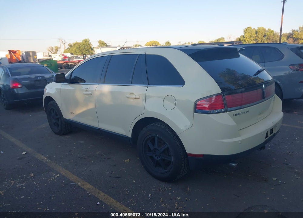 2007 LINCOLN MKX VIN: 2LMDU88C37BJ11024