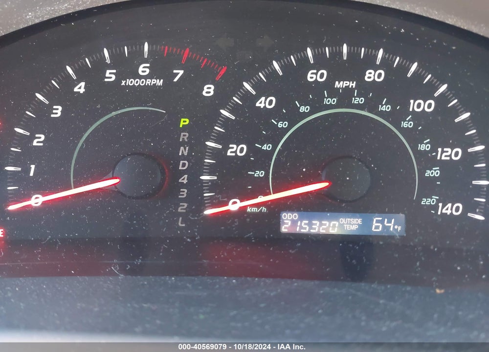 2009 TOYOTA CAMRY LE VIN: 4T1BE46K99U264801