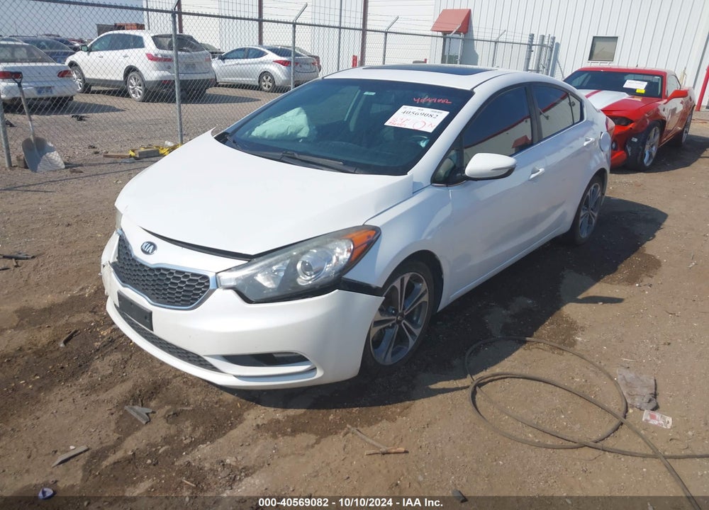 2016 KIA FORTE EX VIN: KNAFZ4A83G5593519