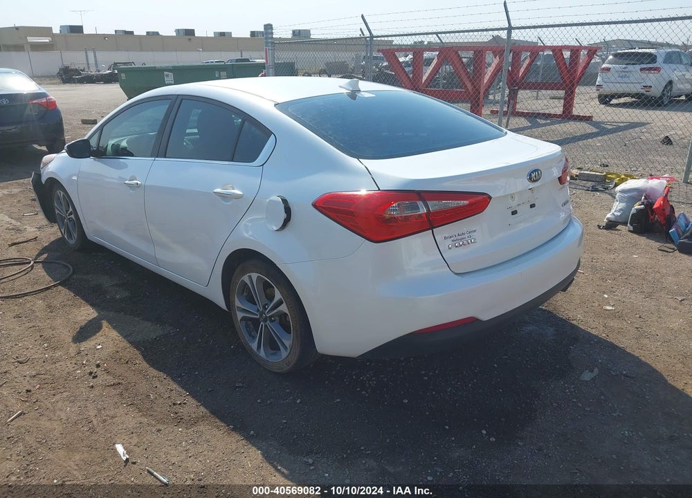 2016 KIA FORTE EX VIN: KNAFZ4A83G5593519