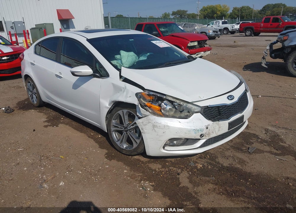 2016 KIA FORTE EX VIN: KNAFZ4A83G5593519