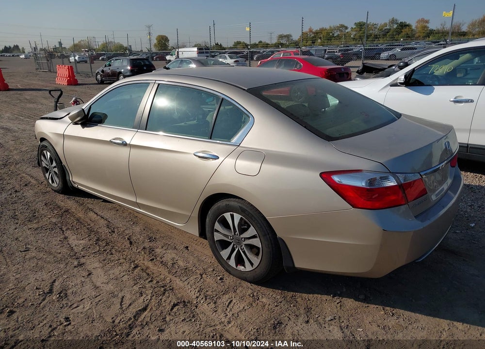 2013 HONDA ACCORD LX VIN: 1HGCR2F35DA193540
