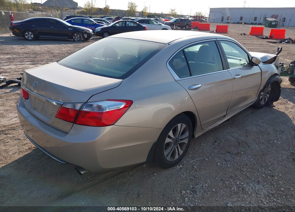 2013 HONDA ACCORD LX VIN: 1HGCR2F35DA193540