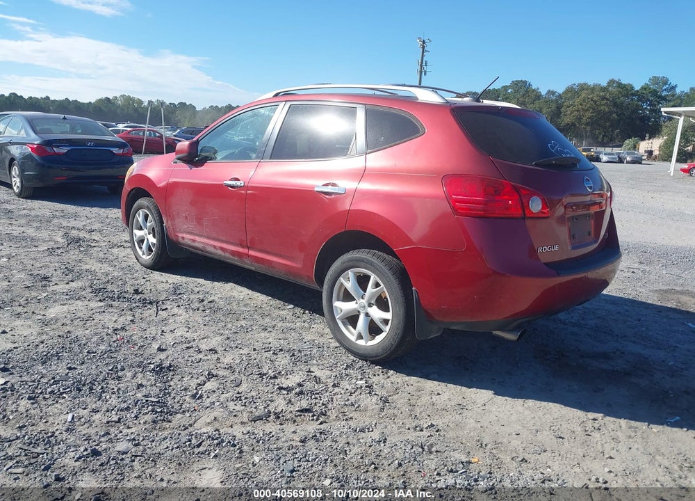 2010 NISSAN ROGUE SL VIN: JN8AS5MT4AW004362