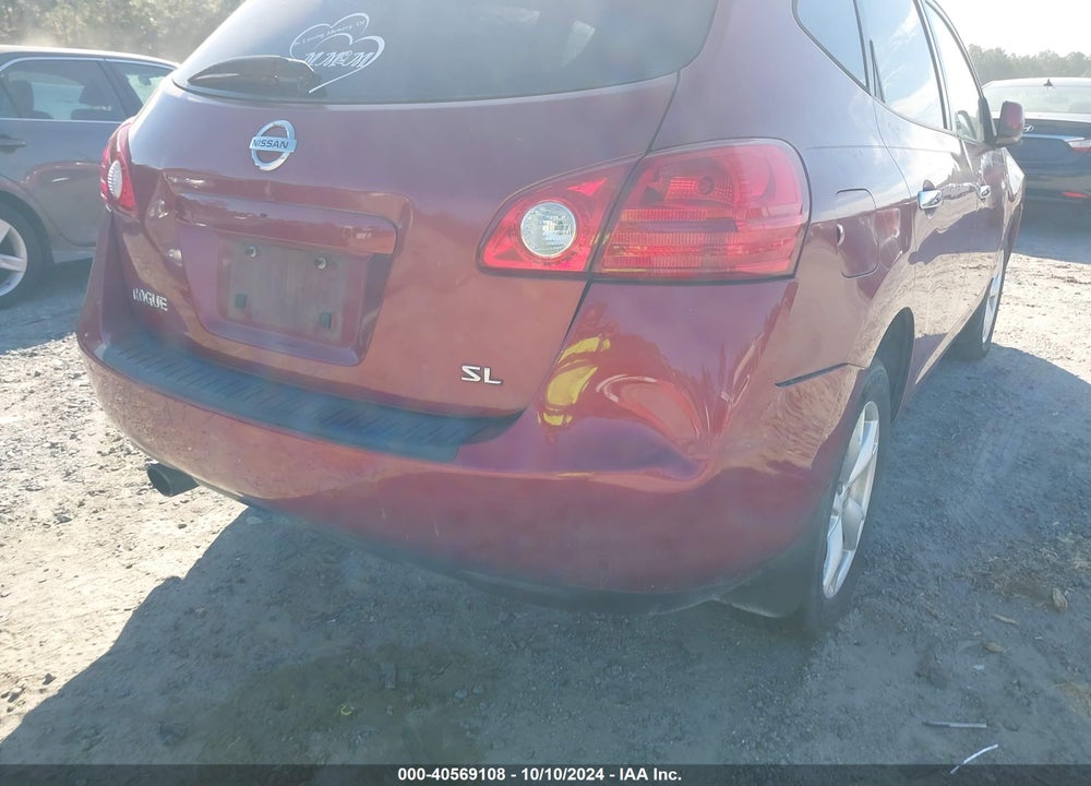 2010 NISSAN ROGUE SL VIN: JN8AS5MT4AW004362