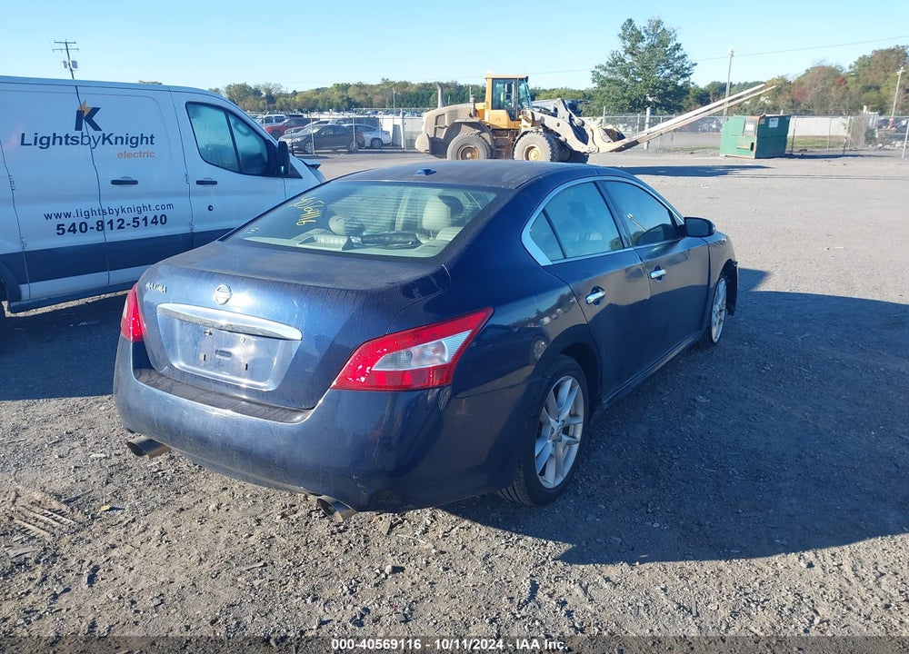 2009 NISSAN MAXIMA 3.5 SV VIN: 1N4AA51E49C811777