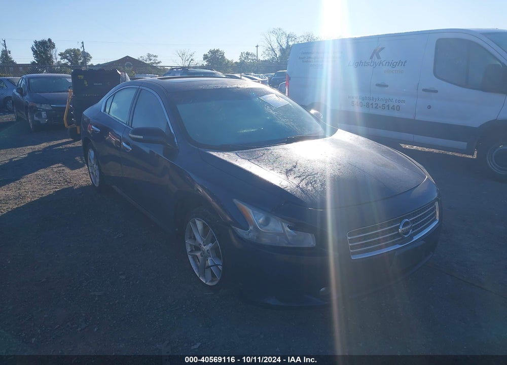 2009 NISSAN MAXIMA 3.5 SV VIN: 1N4AA51E49C811777