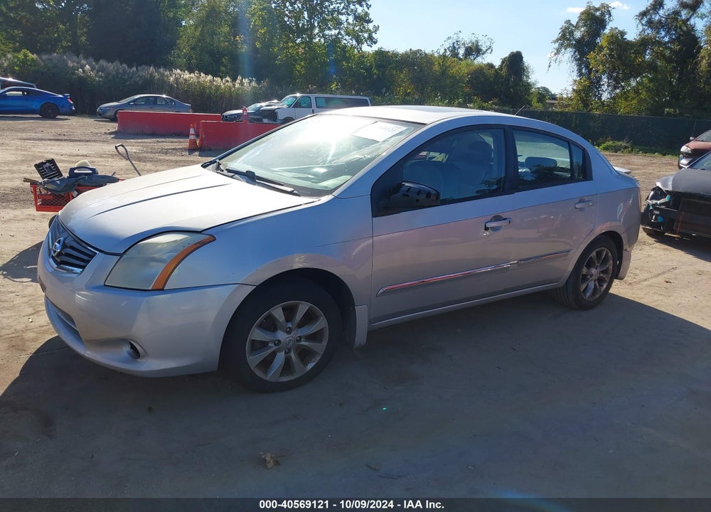2011 NISSAN SENTRA 2.0SL VIN: 3N1AB6AP8BL615787