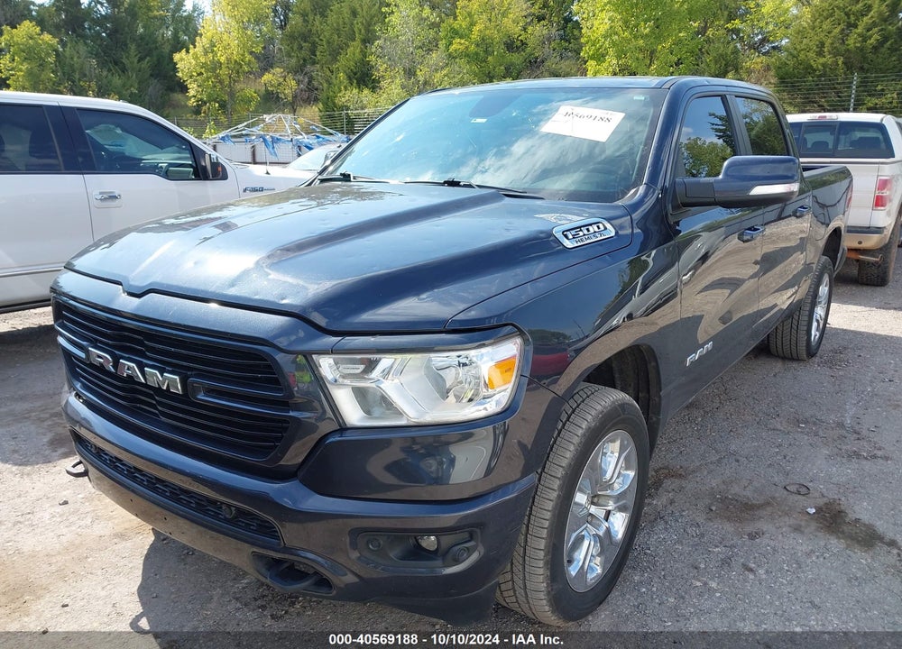 2019 RAM 1500 BIG HORN/LONE STAR 4X4 5'7 BOX VIN: 1C6SRFFT2KN688745