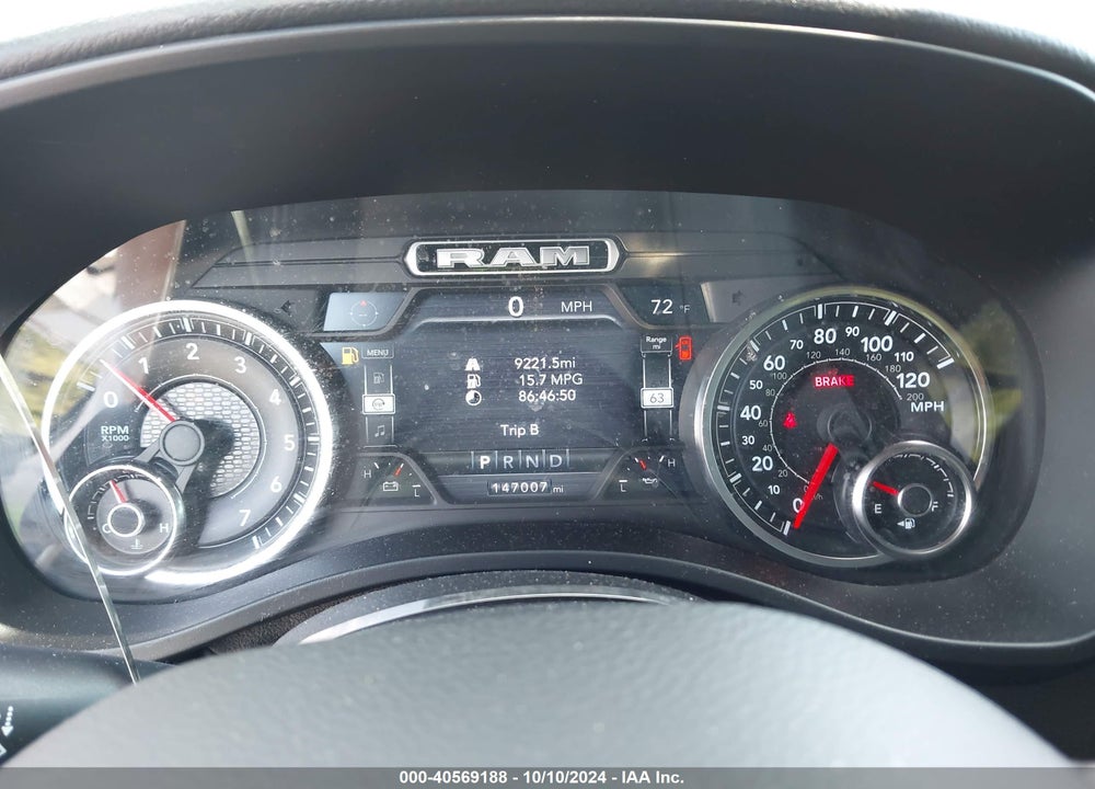 2019 RAM 1500 BIG HORN/LONE STAR 4X4 5'7 BOX VIN: 1C6SRFFT2KN688745