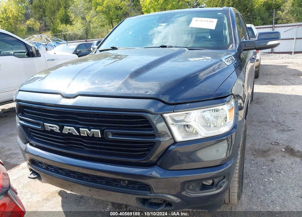2019 RAM 1500 BIG HORN/LONE STAR 4X4 5'7 BOX VIN: 1C6SRFFT2KN688745