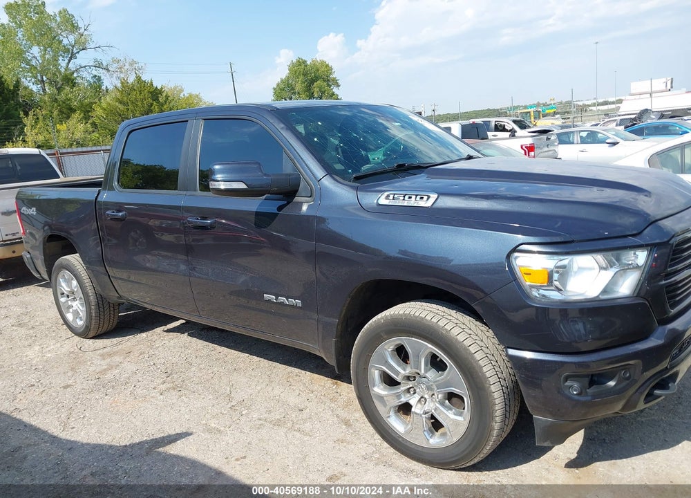 2019 RAM 1500 BIG HORN/LONE STAR 4X4 5'7 BOX VIN: 1C6SRFFT2KN688745