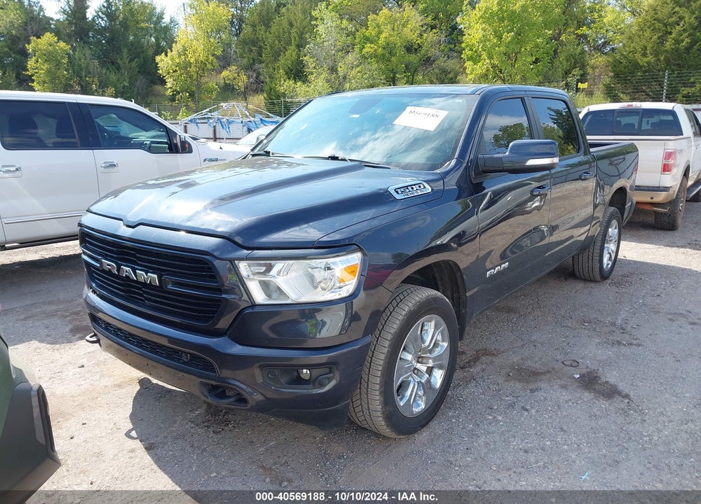 2019 RAM 1500 BIG HORN/LONE STAR 4X4 5'7 BOX VIN: 1C6SRFFT2KN688745