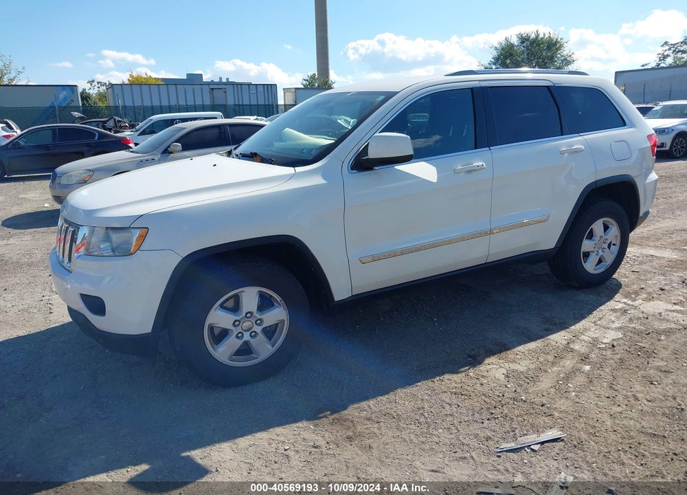 2012 JEEP GRAND CHEROKEE LAREDO VIN: 1C4RJFAGXCC149179