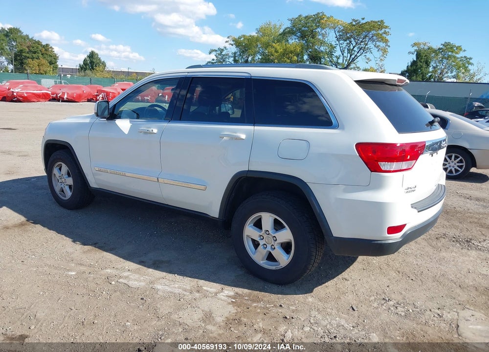 2012 JEEP GRAND CHEROKEE LAREDO VIN: 1C4RJFAGXCC149179