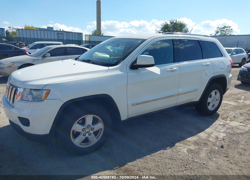 2012 JEEP GRAND CHEROKEE LAREDO VIN: 1C4RJFAGXCC149179