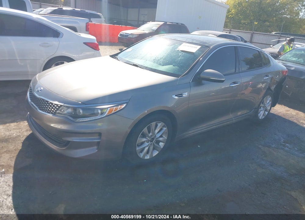 2016 KIA OPTIMA EX VIN: 5XXGU4L36GG034954
