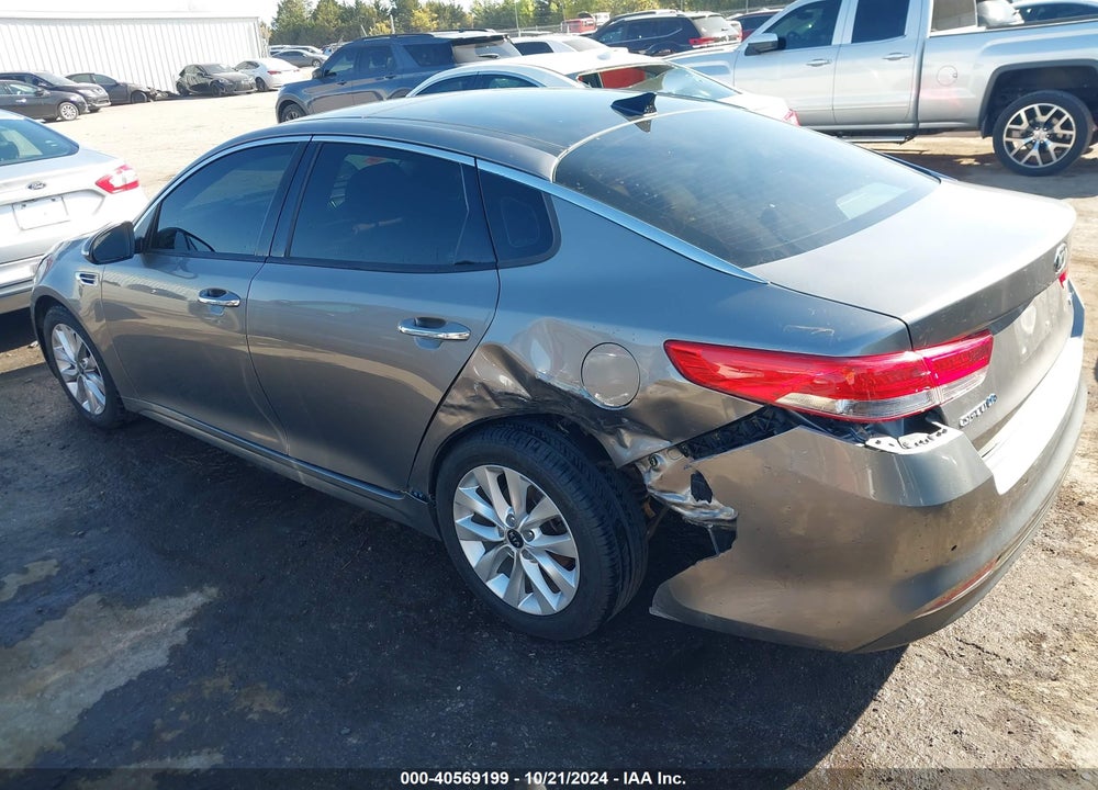 2016 KIA OPTIMA EX VIN: 5XXGU4L36GG034954